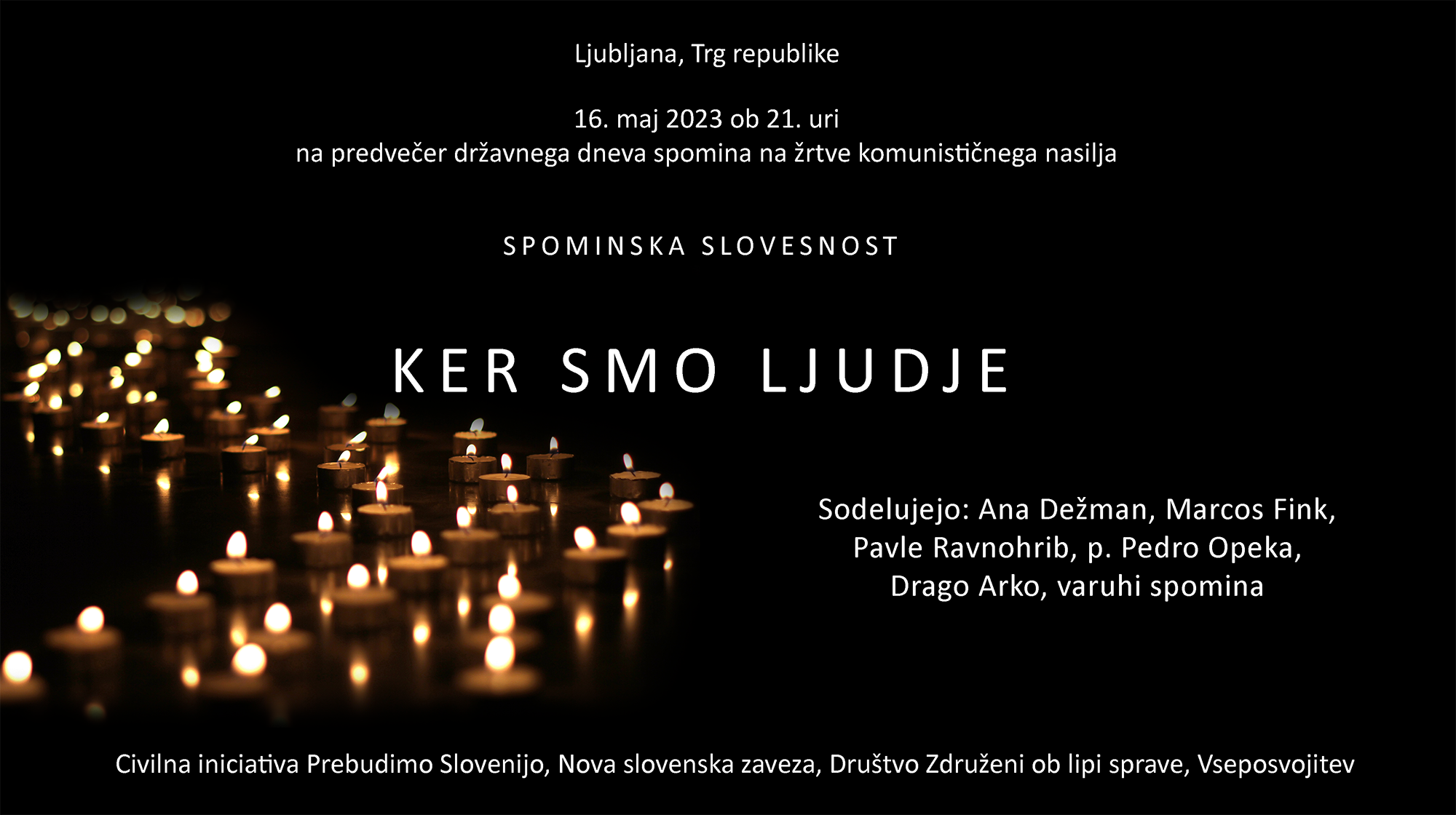 2023 5 16 Ker smo ljudje